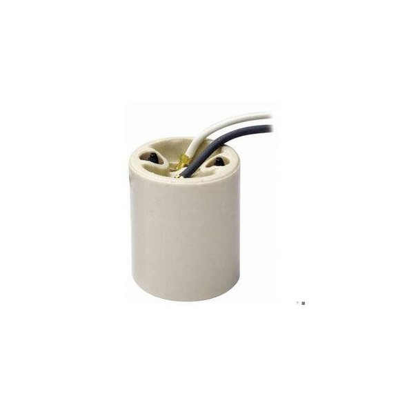 Leviton 660 W,White,Medium Screw (E26) 10085 Pack of 10