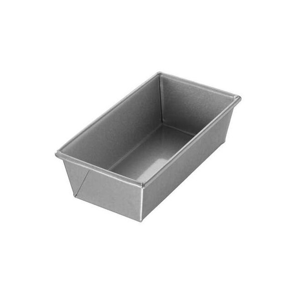 Chicago Metallic Bread Pan, Single, Plain, 8-1/2x4-1/2 40421