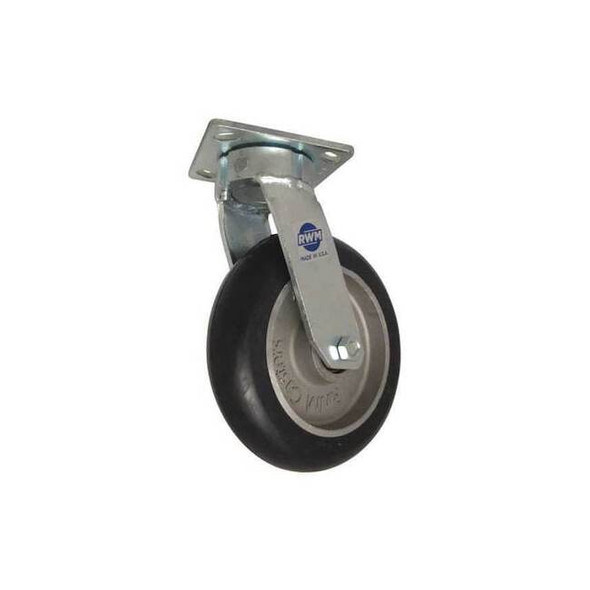 Rwm Kngpnlss Swvl Plt Cstr,Polyurthn,1500 lb 65-UAB-0821-S-9.5OAH-3.2LD-ICWB
