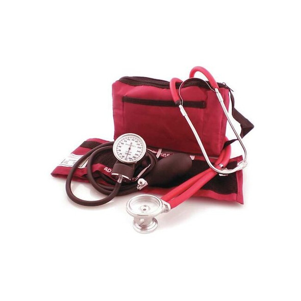 Medsource Blood Pressure Set,Red,11 13/16" L MS-BP6000