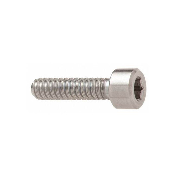 M4-0.70 Socket Head Cap Screw, Socket, Plain 316 Stainless Steel, 12 mm Length