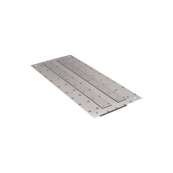 Manufacturer Varies Plate Magnet,14-1/2 x 8,Ceramic,Alum 10E728
