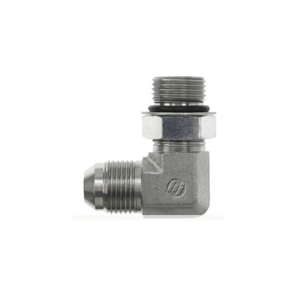Brennan Industries Stainless Hydraulic Adapter,1.03 in L 6801-04-04-NWO-SS