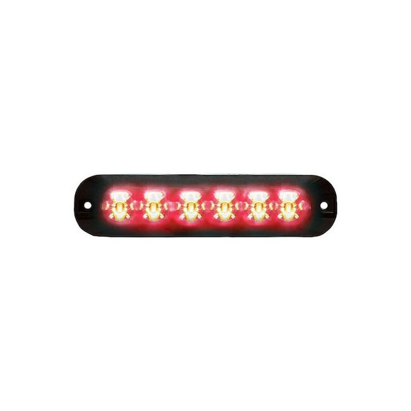 Code 3 Warning Light,LED,12 to 24VDC XTP6RR