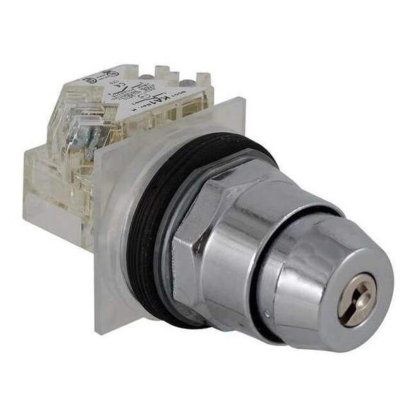 Schneider Electric Non-Illum Selector Switch,IP 65,30mm,10A 9001KS11K3H13