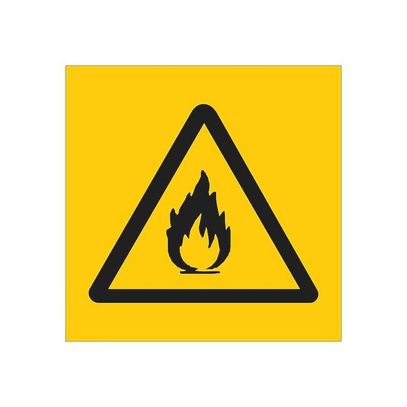 Brady Label, 3/4 in Height, 3/4 in Width 58580