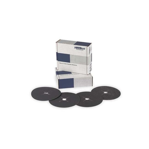 Hiretech Abrasive Disc,Paper Back 40 Grit,PK50 01045