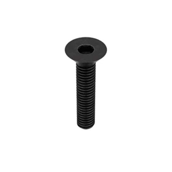 3/8"-16 Socket Head Cap Screw, Flat, Black Oxide Alloy Steel, 3 in Length, 50 PK