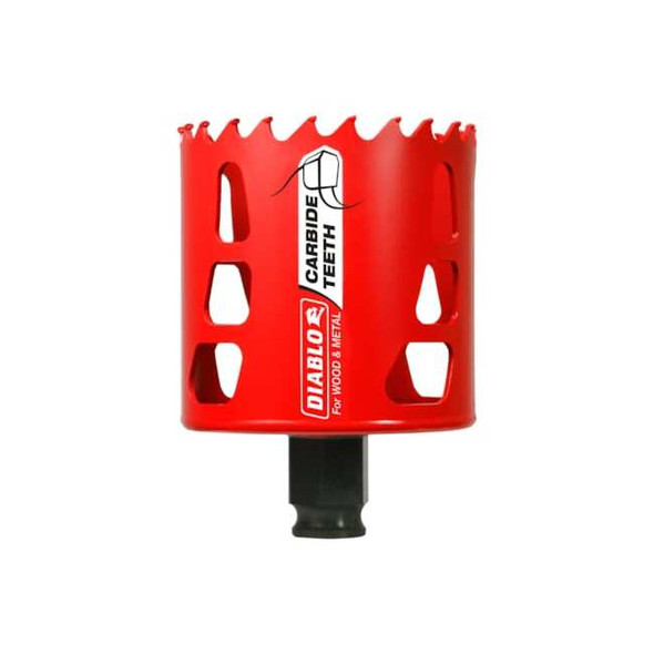 Diablo Hole Saw,Diameter:2 5/8",Carbide Tipped DHS2625CT