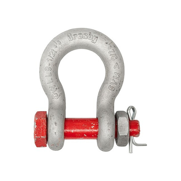 Crosby Anchor Shackle,42,000 lb,Alloy Steel 1021092