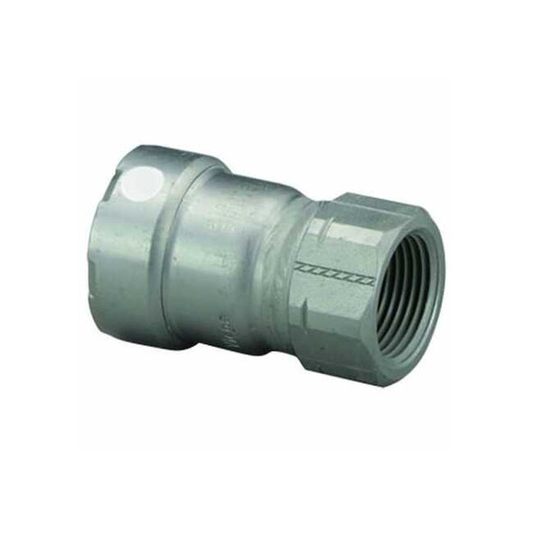 Viega Strt,Steel,Press-fit3/4in,FNPT1/2in 84750 Pack of 10