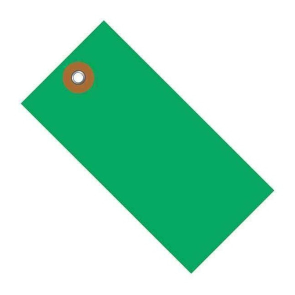 Tyvek Shipping Tags, 4 1/4" x 2 1/8", Green, PK100 G14041C