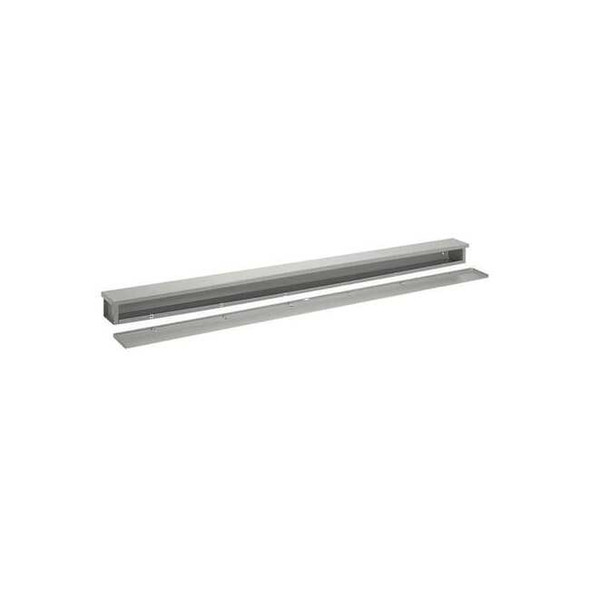 Nvent Hoffman Wiring Trough, 3R Rating, Steel, Galvanized A4412RT