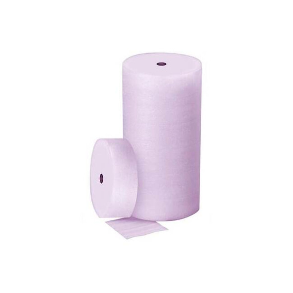 Manufacturer Varies PackingFoamRoll,Pink,1/4in,Perforated 56KZ61 Pack of 6