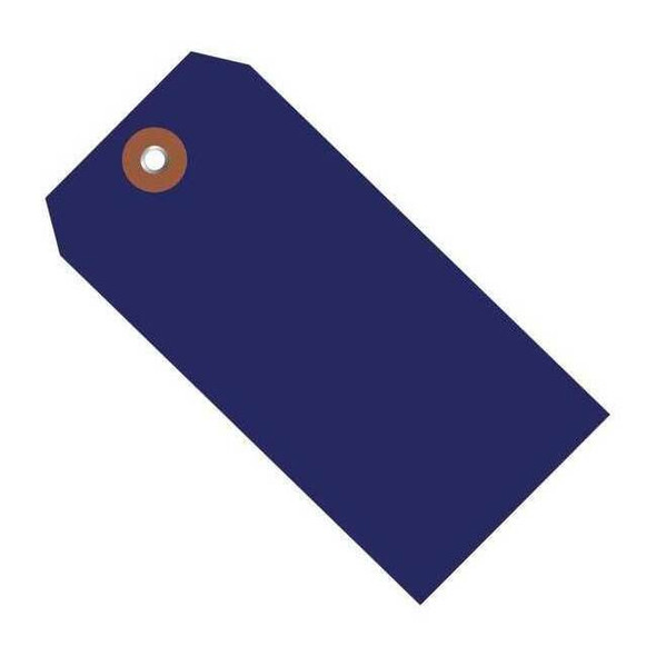 Partners Brand Plastic Shipping Tags, 4 3/4" x 2 3/8", Blue, PK100 G26055