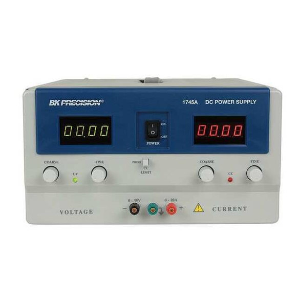B&k Precision DC Power Supply,Single Output,0 to 35VDC 1745A