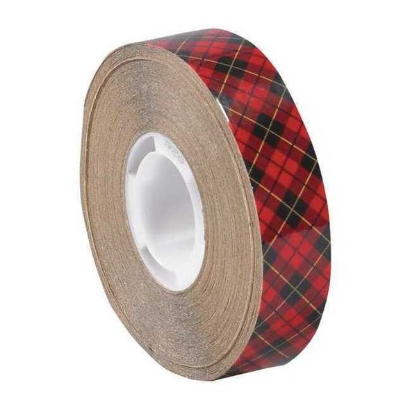3M 926 Adhesive Transfer Tape, 5.0 Mil, 1/4" x 18 yds., Clear, PK6