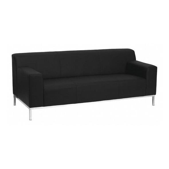 Sofa, 31" x 29-1/4", Upholstery Color: Black