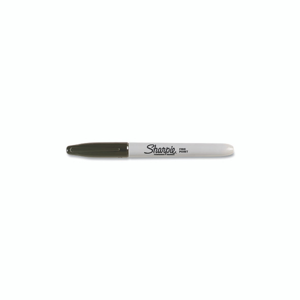 Fine Tip Permanent Marker, Black, 144/CA