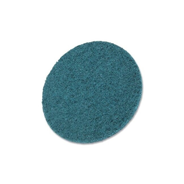 Surface Conditioning Disc, 5 in, Hook & Loop, Very Fine, Aluminum Oxide, 10000 rpm, Blue