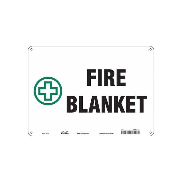 Condor Safety Sign,14" W,10" H,0.032" Thickness 469T78