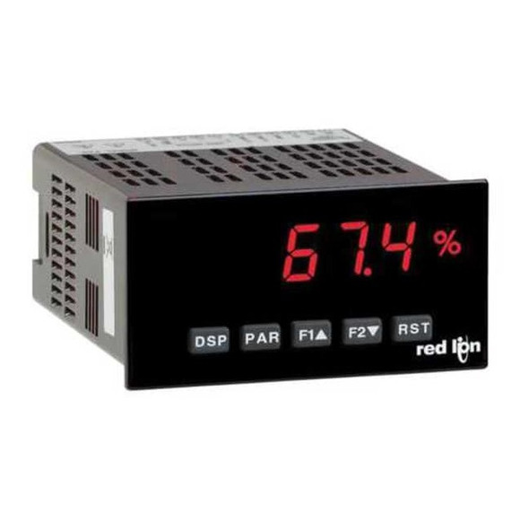 Red Lion Controls Digital Panel Meters,Red LED,PAX PAXP0010