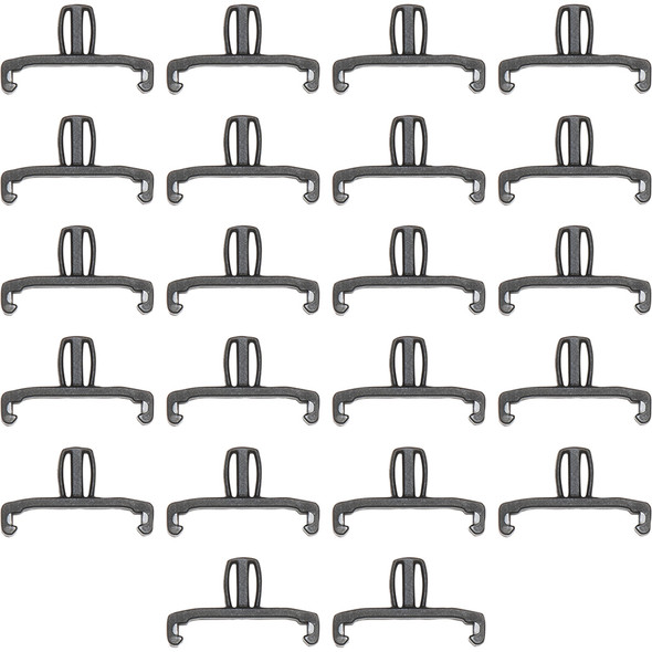 1/4” Dura-Pro HD Impact Socket Clips - 22 pack - Black 8345