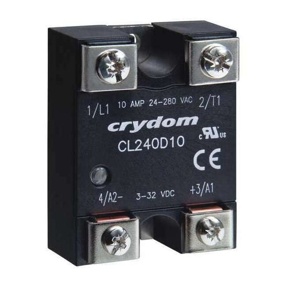 Crydom Solid State Relay, 1 Phase, Screw Clamp, Panel, Triac CL240A10R