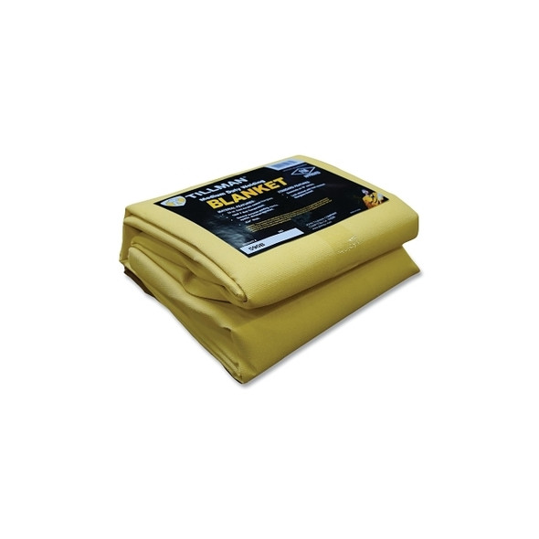 Welding Blanket, ArcDefender, 24 oz, Acrylic Fiberglass, 10 ft x 10 ft, Gold