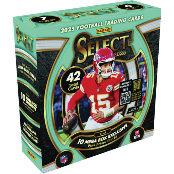 2025 Panini Select Football Mega Box 2-19466-20