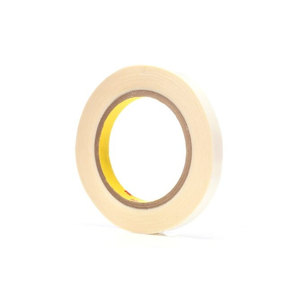 Film Tape, 1/2 in W, 36 yd L, 0.5 mil, Polyester Film, Double-Sided, 72 PK
