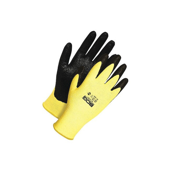 Coated Cut-Resistant Gloves, Cut Level A3 ,Dipped ,Foam Nitrile ,Rough ,S 1 PR