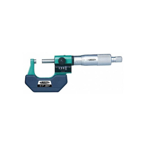 Insize Outside Micrometer,Ratchet Thimble 3400-2