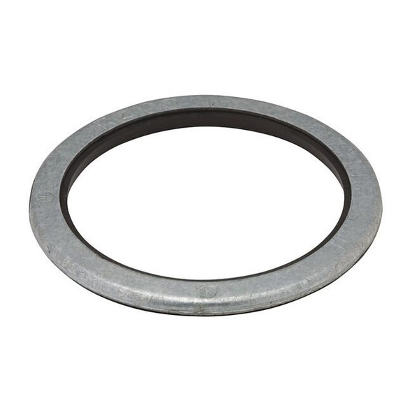 Conduit Fitting Reducing Washer, 1-1/2 in, Liquid-Tight, Neoprene, Zinc Plated