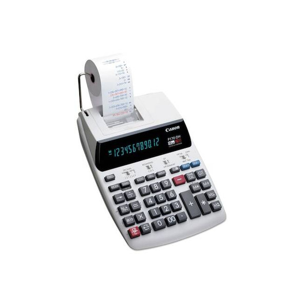 Canon P170-DH-3 Printing Calculator, Black/Red Print, 2.3 Lines/Sec 2204C001