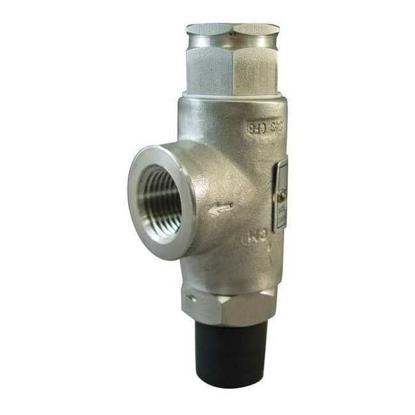 Kunkle Valve Safety Relief Valve,1/2 In,50 psi,SS 0140-C01-ME0050