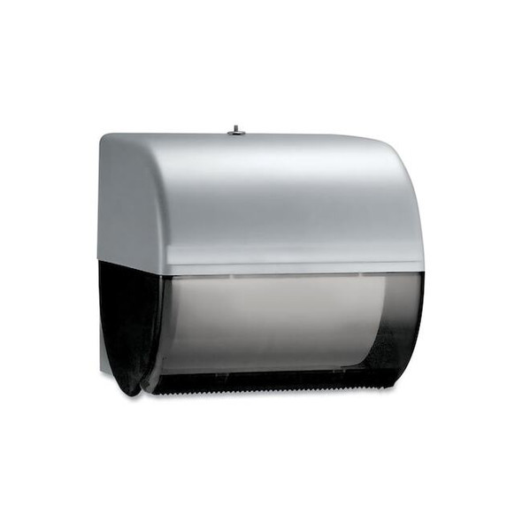 Omni Roll Towel Dispenser, 10 1/2 x 10 x 10, Smoke/Gray