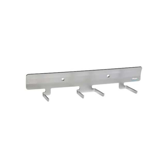 Vikan Stainless Steel Wall Bracket, 4 Hooks 0617