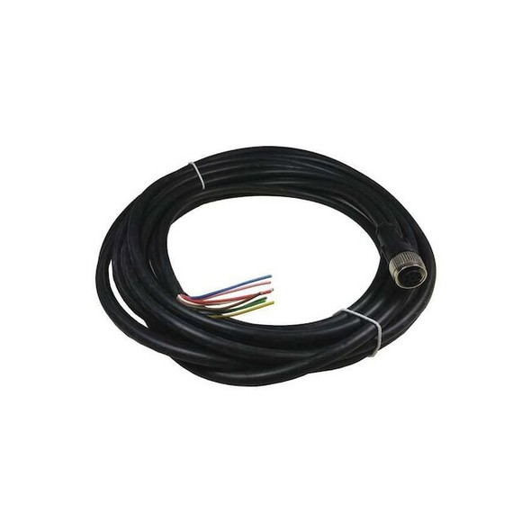Euchner Flying Lead Connector,10m,24VDC C-M12F08-08X025PV10,0-MA-100178