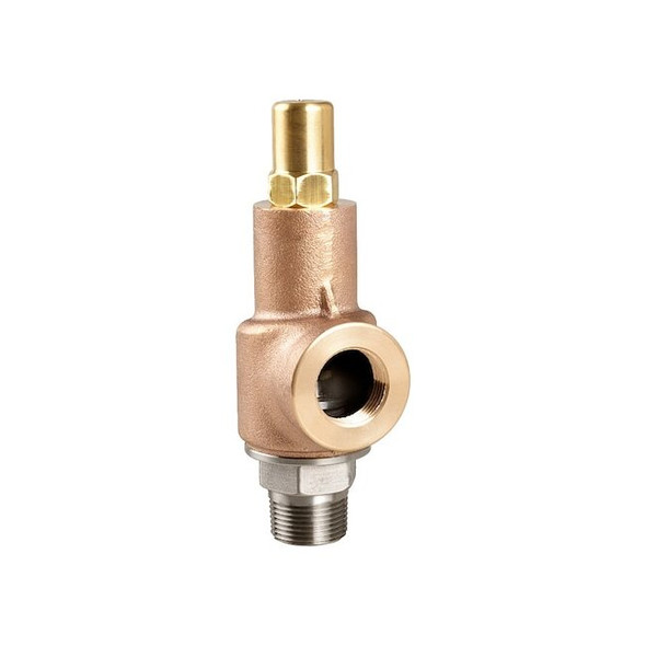 Aquatrol Adjustable Relief Valve,2In,50psi,Bronze 69F1B1M2U1-50