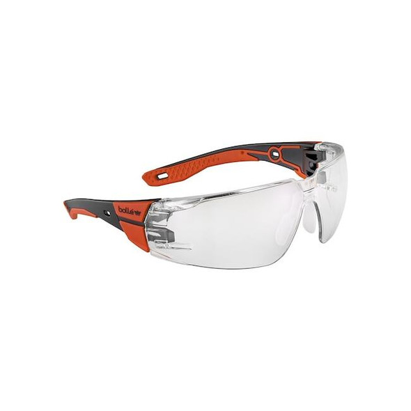 Bolle Safety Safety Glasses,Clear Lens RUSPSN11U