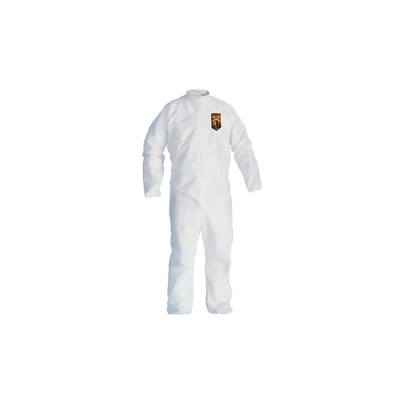 KLEENGUARD A30 Breathable Splash & Particle Protection Coveralls, 2XL, Zip