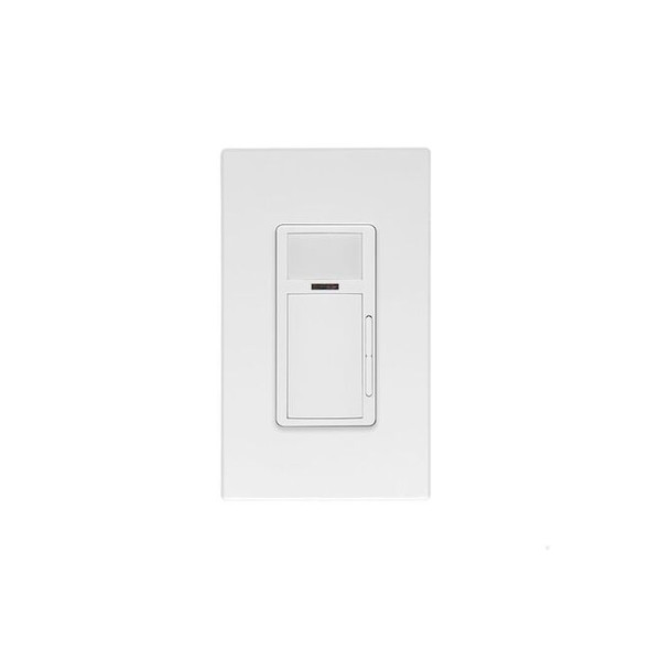 Wall Mount Sensor, Occupancy, Vacancy, 0 to 10V Dimming, White, 1,100 sq ft, LED