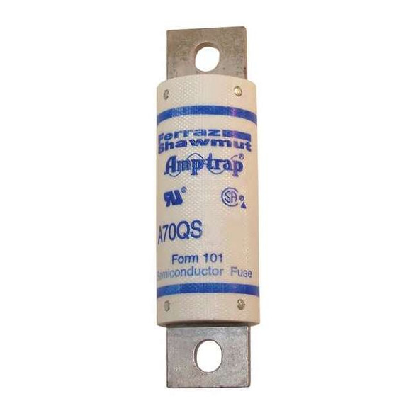 Mersen Semiconductor Fuse, 125A, Fast-Acting, 700V AC, Bolt-On A70QS125-4