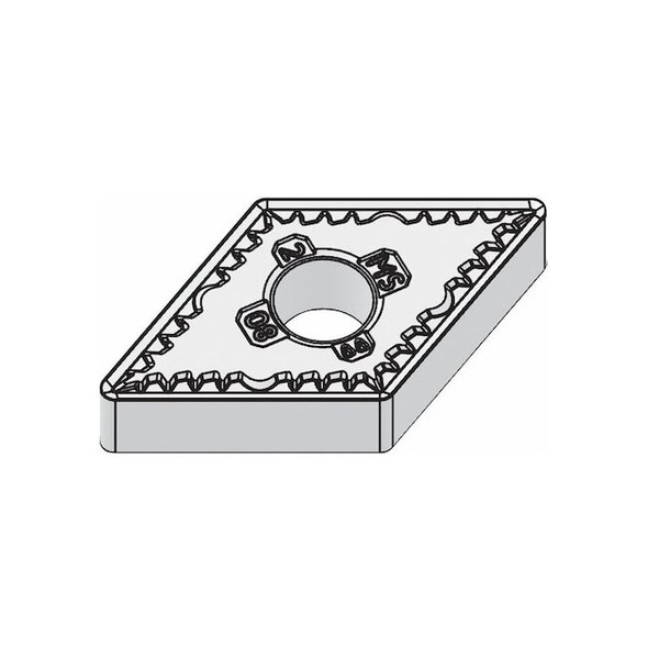 Widia Diamond Turning Insert, Diamond, 4, DNMG, 2, Carbide 5908787 Pack of 5