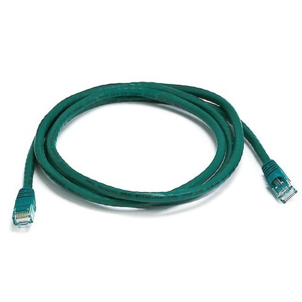 Monoprice Patch Cord,Cat 5e,Booted,Green,5.0 ft. 3378