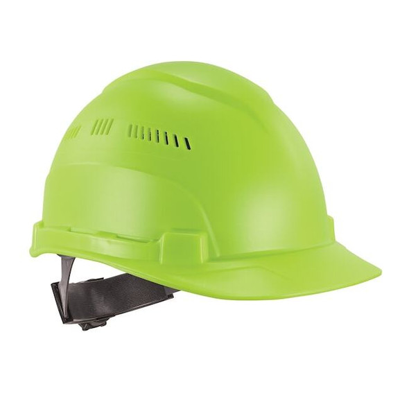 Ergodyne Lime Lightweight Cap-Style Hard Hat Vented Class C 8966