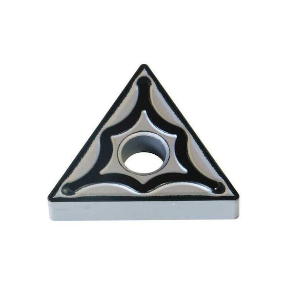 Triangle Turning Insert, Triangle, 3/8 in, TNMG, 0.0312 in, Carbide Pack of 10