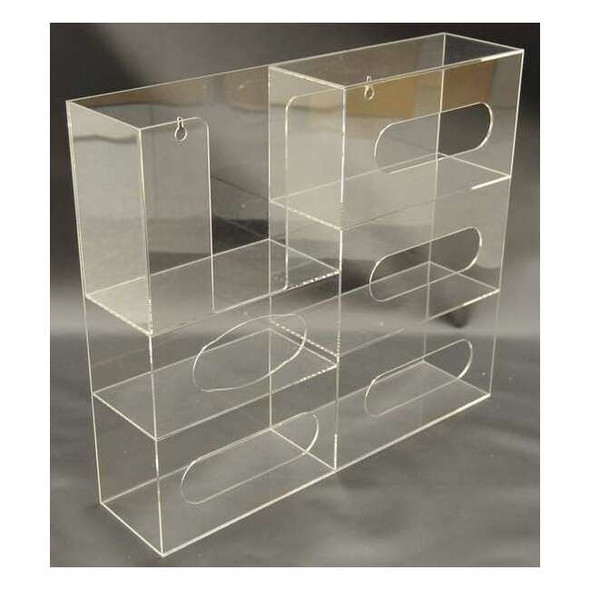 Cottage Multi Use Dispenser,19-1/2 In. W,Acrylic CPPS061000