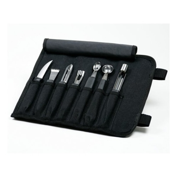 Mercer Cutlery Garnishing Kit 8 pc. Black M40000P